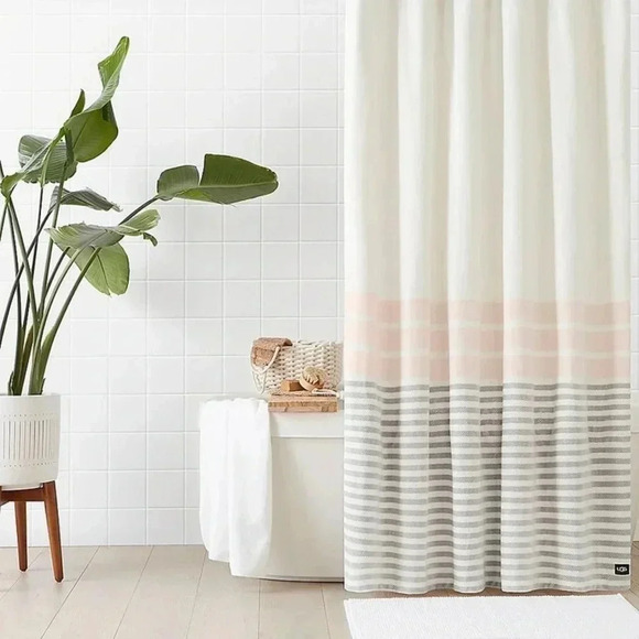 Ugg Keily Shower Curtain- Rare to find - Picture 1 of 8